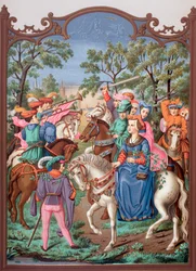 Fifteenth century Chateau Life: starting out on a promenade